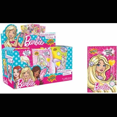 Barbie mártogatós nyalóka 12g
