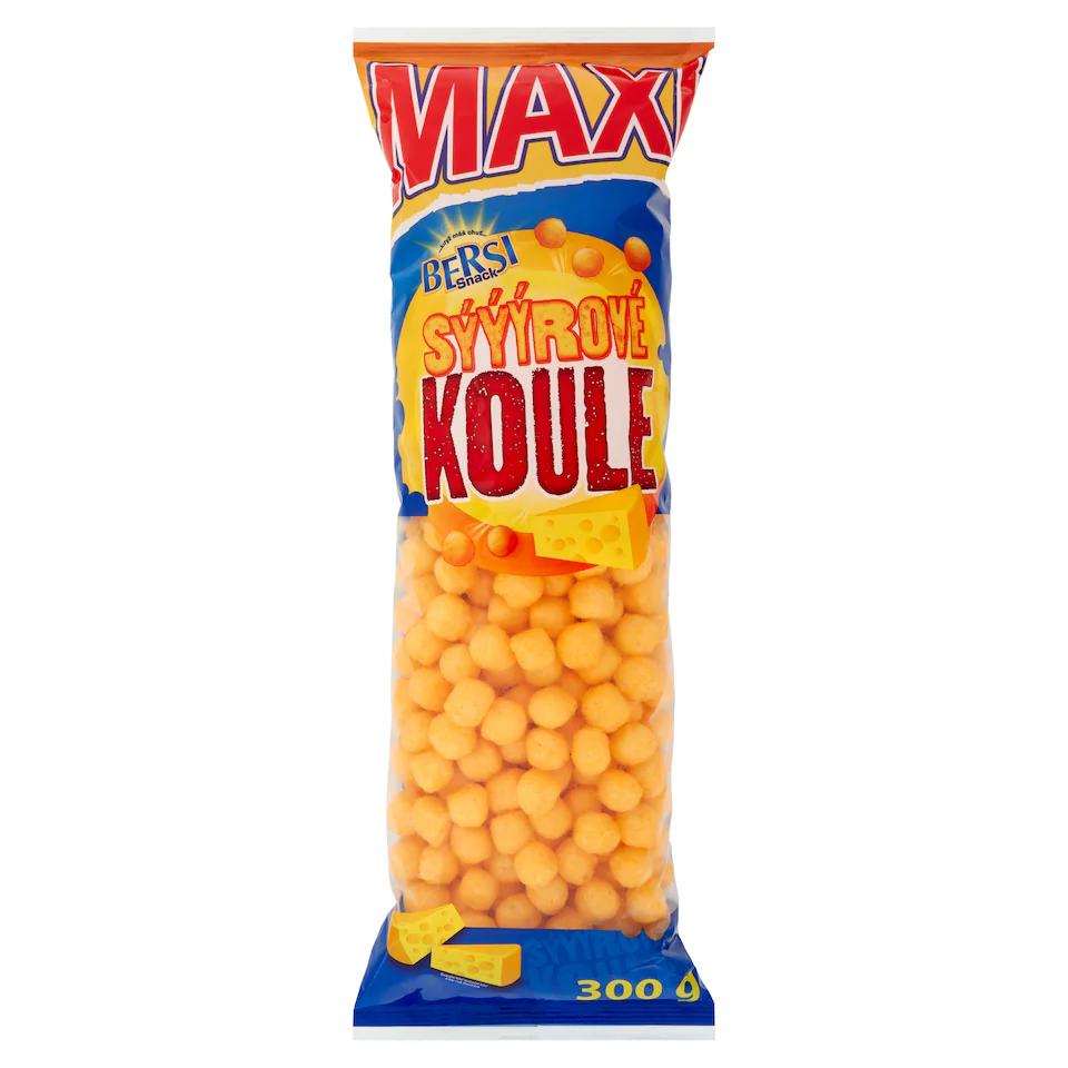 Bersi Snack XXL sajtos golyók 300g