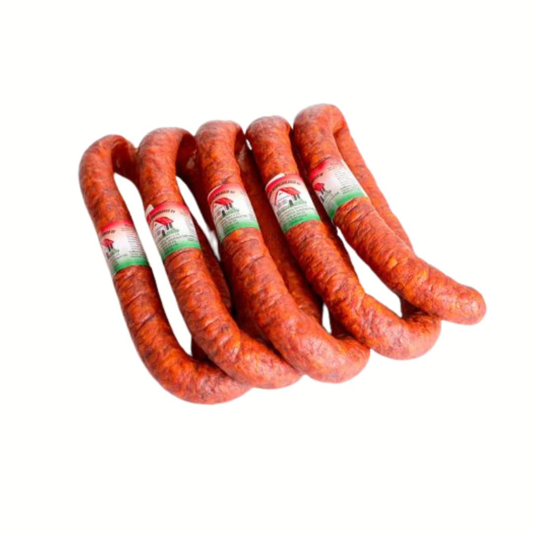 Borda Kolbász Csípős Füstölt száraz /kg