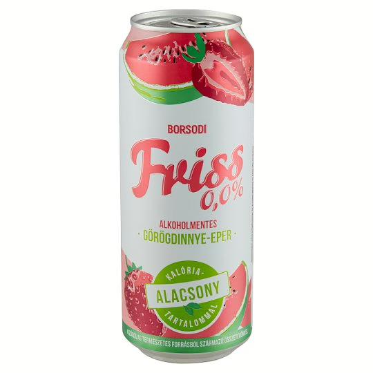 Borsodi Friss Dinnye - Eper 0% 0.5l