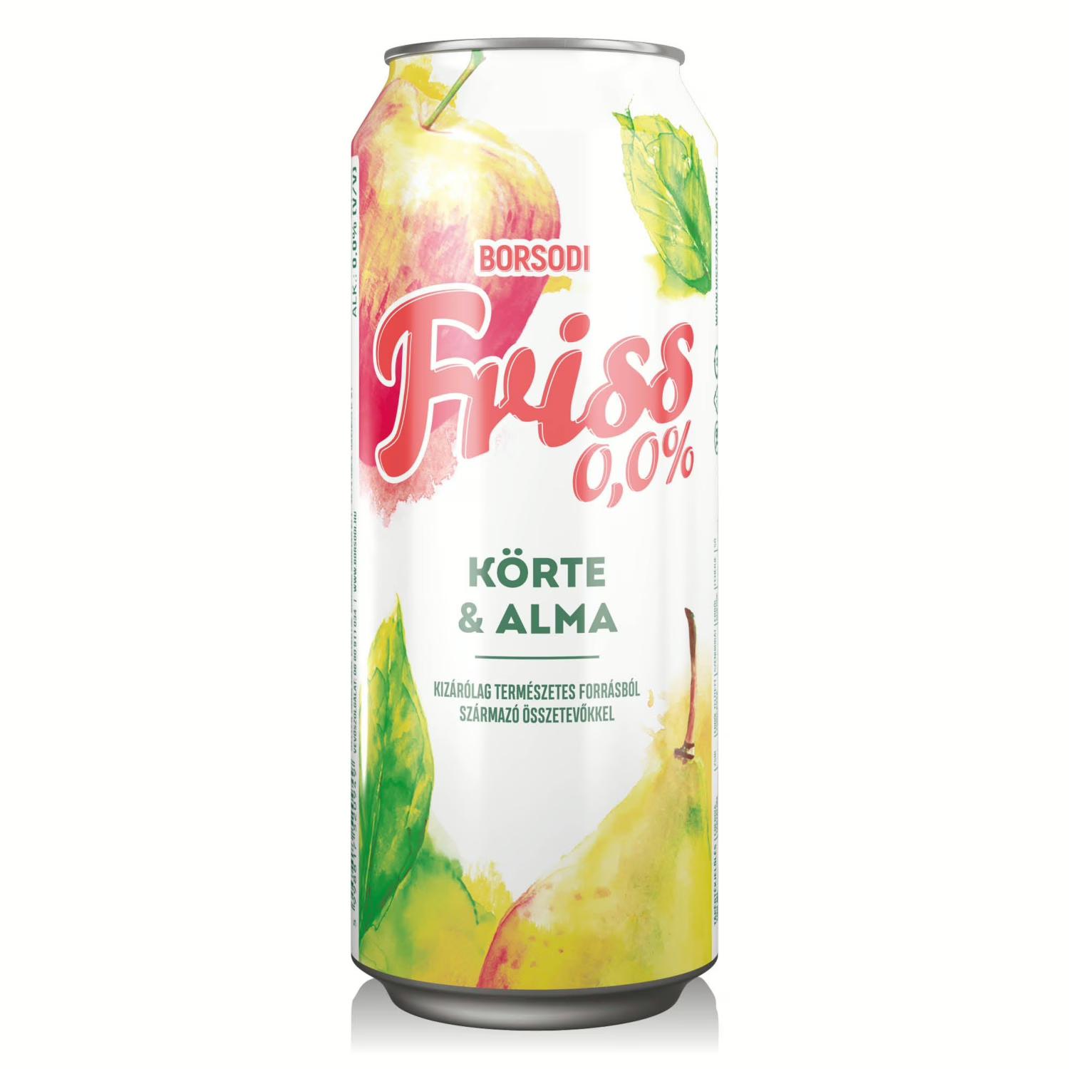 Borsodi Friss Körte - Alma 0% 0.5l