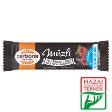 Cerbona müzliszelet étcsoki-málna 20g