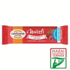 Cerbona müzliszelet piros gyümölcs 20g