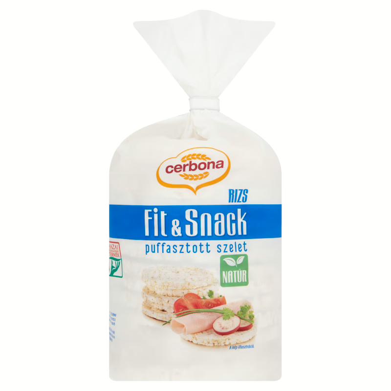Cerbona puffasztott rizs natúr 90g
