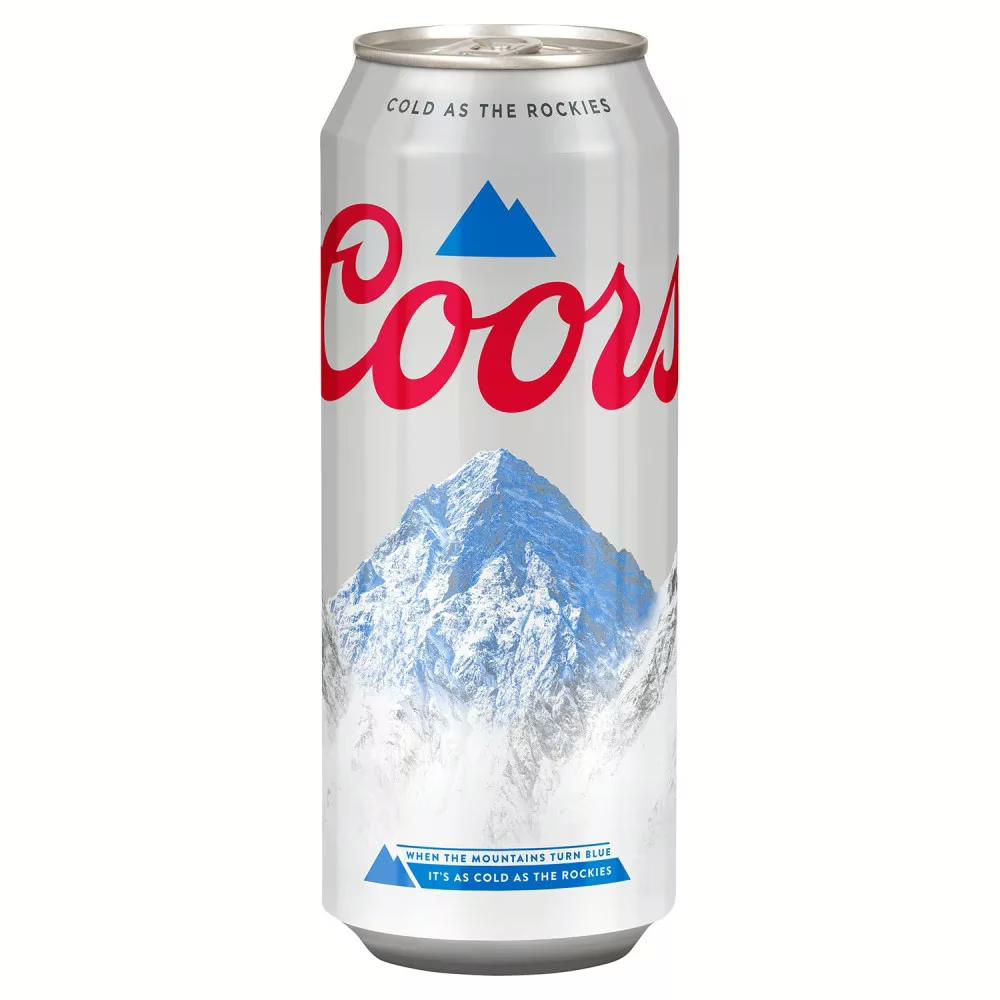 Coors világos sör 4.3% 0.5l doboz