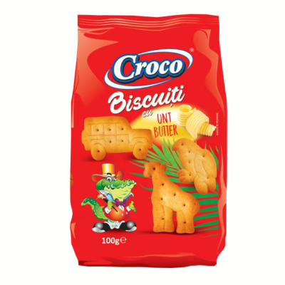 Croco Biscuiti Mesefigurás keksz 100g