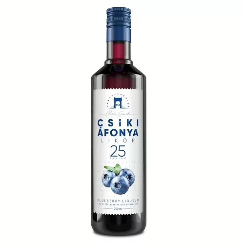 Csíki Áfonya Likőr 25% 0.7l