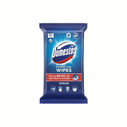 Domestos higiénikus törlőkendő 60db