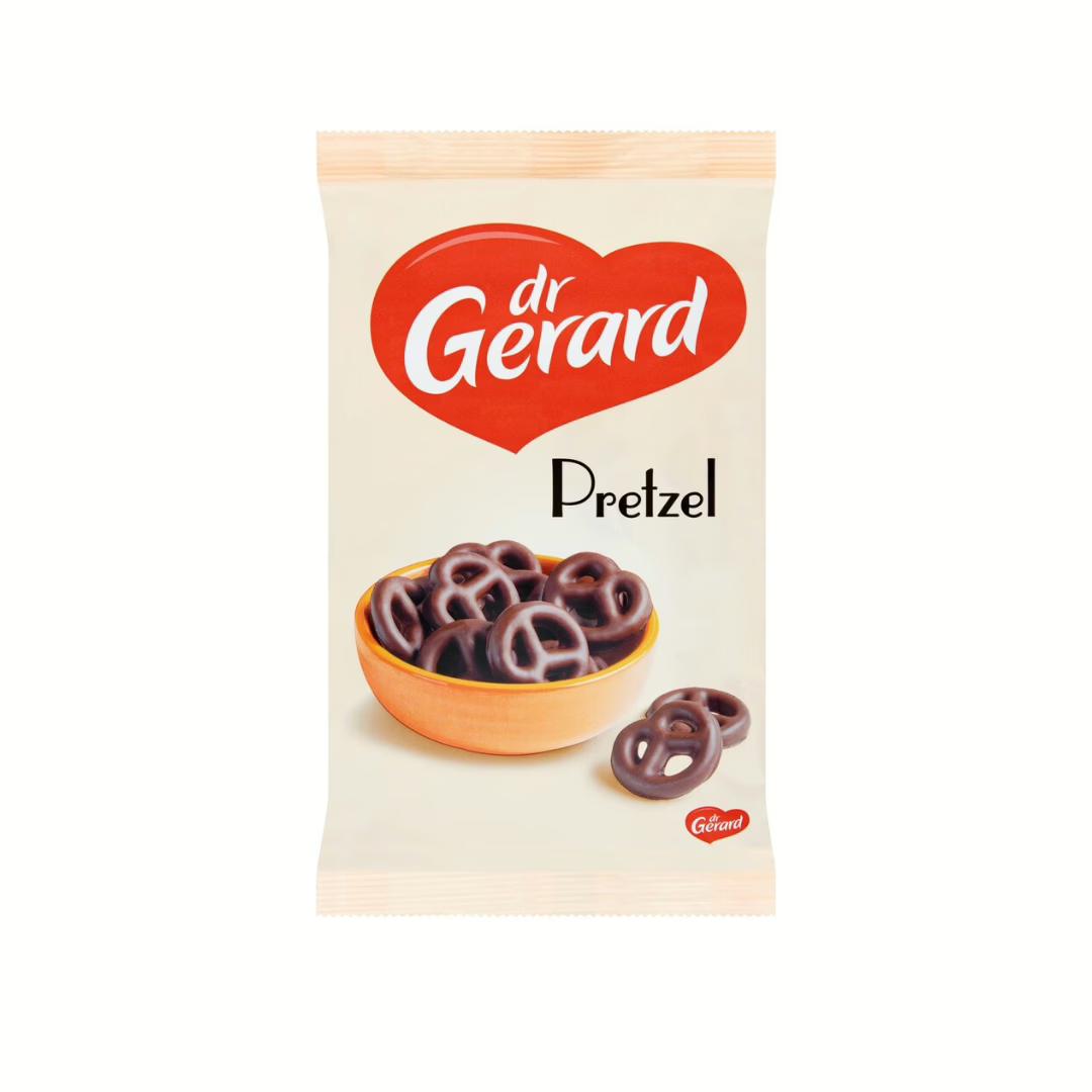 DrGerard Pretzel Kakaós bevonattal 165g
