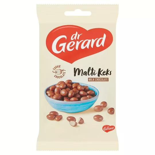 DrGerard tejcsokoládés kekszgolyó 75g