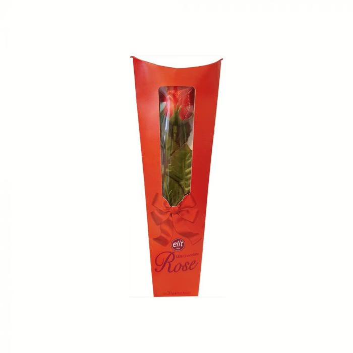 Elit tejcsokoládé rózsa 20g