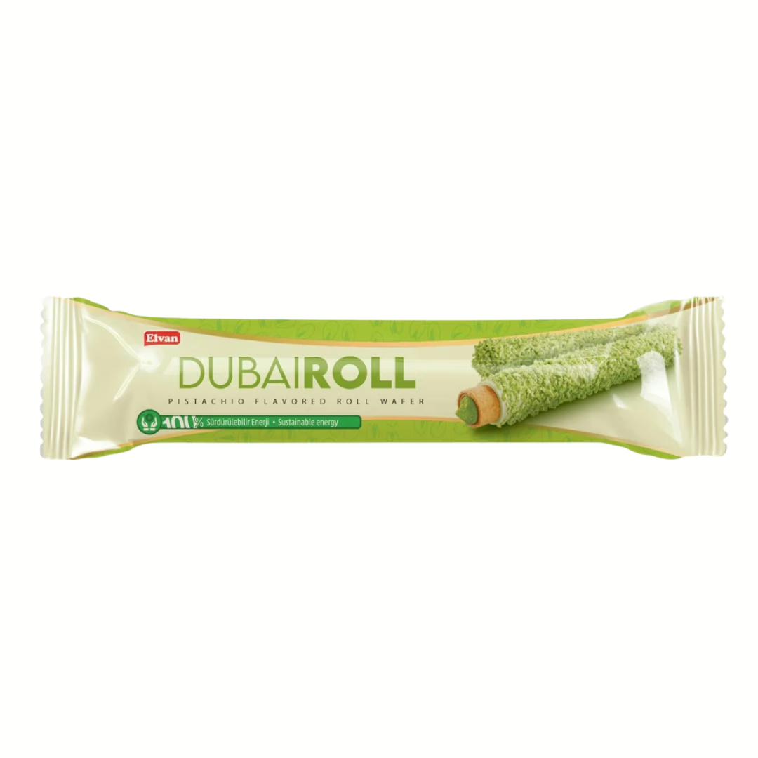 Elvan DubaiRoll pisztáciás szelet 18g