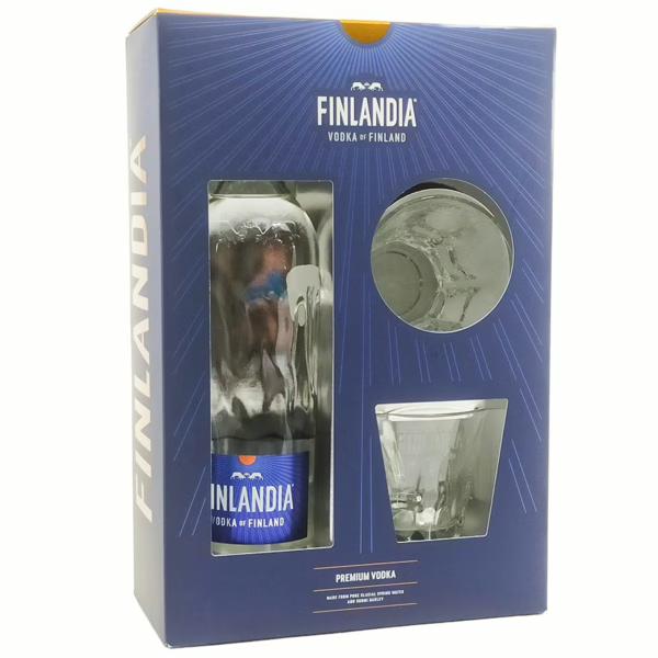Finlandia Vodka 40% 0.7l + 2pohár