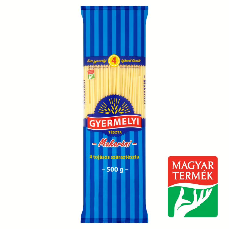 Gyermelyi makaróni száraztészta 500g