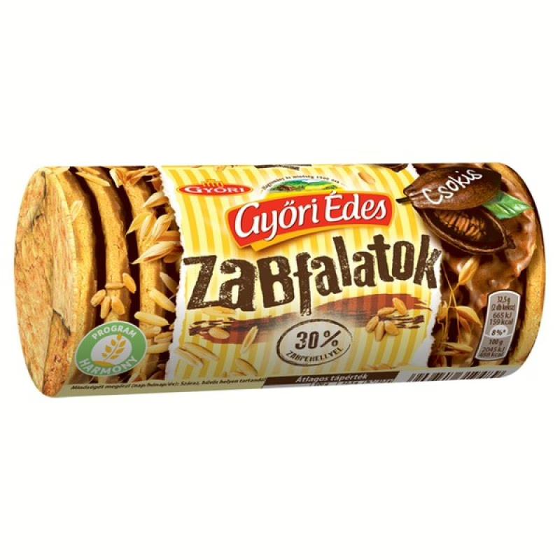 Győri Édes Zabfalatok Csokis 215g