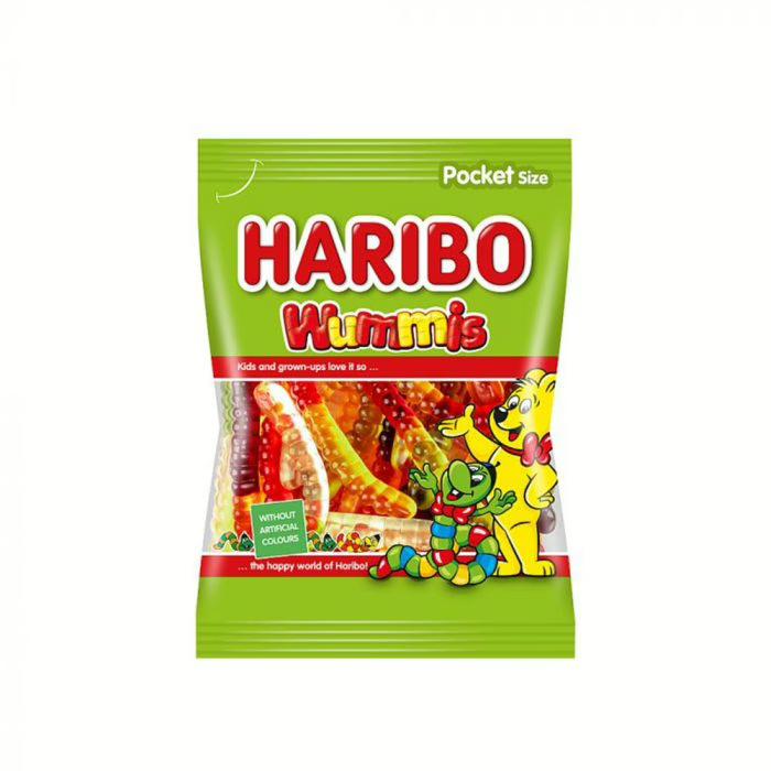 Haribo Wummis kukacok gumicukor 100g
