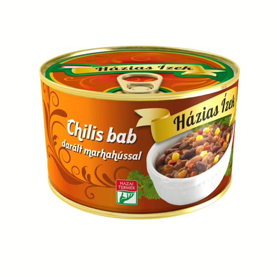 Házias Ízek Chilis bab 400g