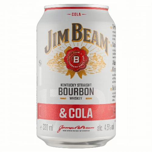 Jim Beam & Cola 4.5% 0.33l