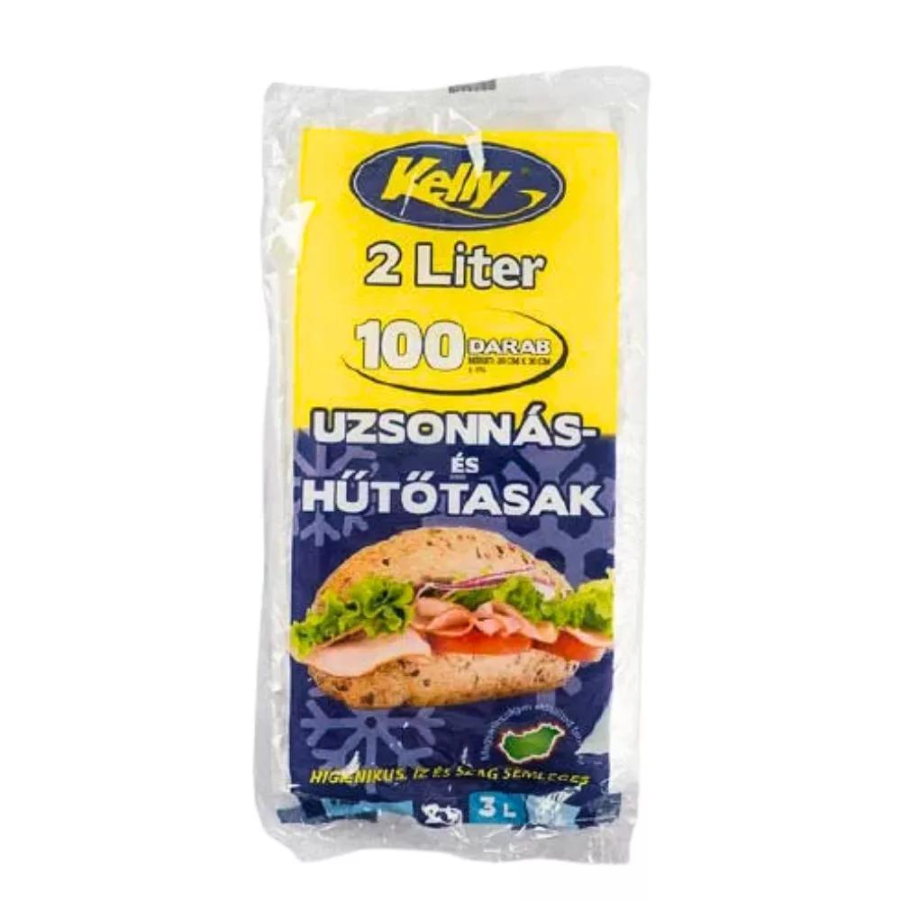 Kelly uzsonnás- és hűtőtasak 100db