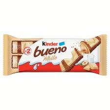 Kinder Bueno fehér csokoldé 39g