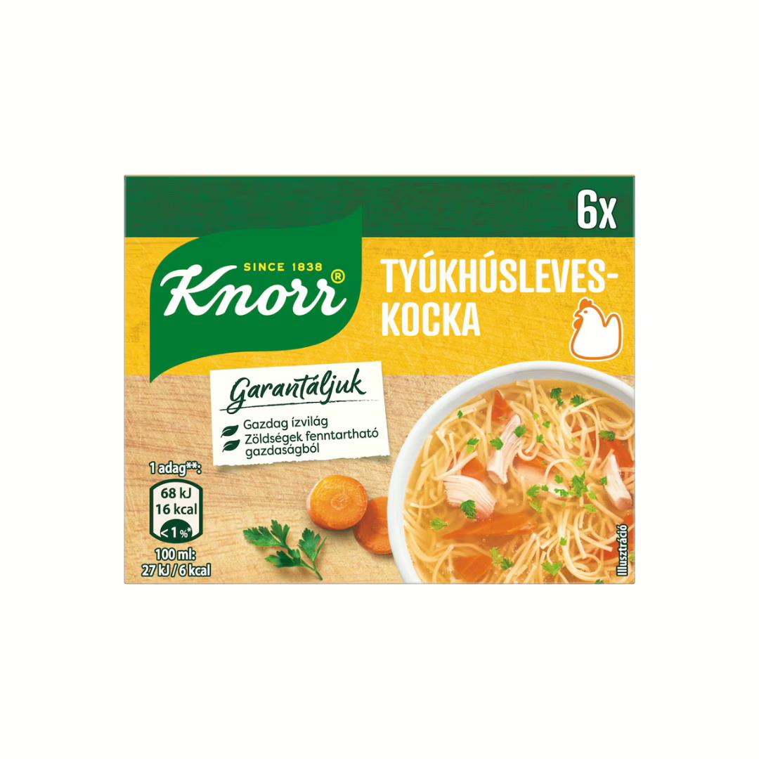Knorr Tyúkhúsleves kocka 60g