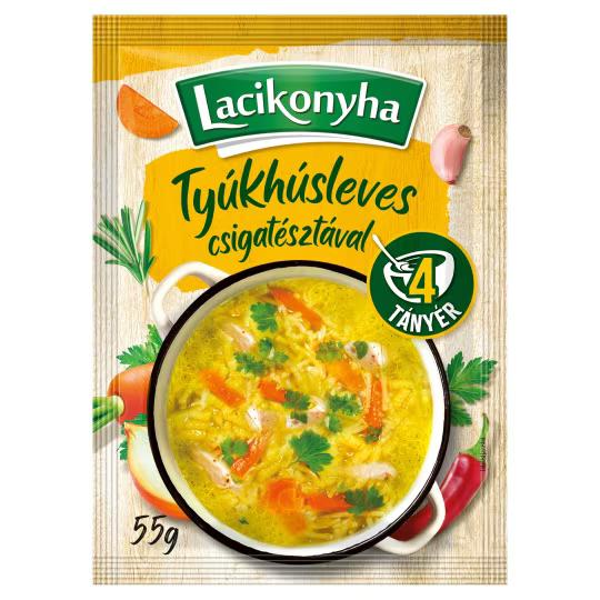 Lacikonyha Tyúkhúsleves csigatészta 55g