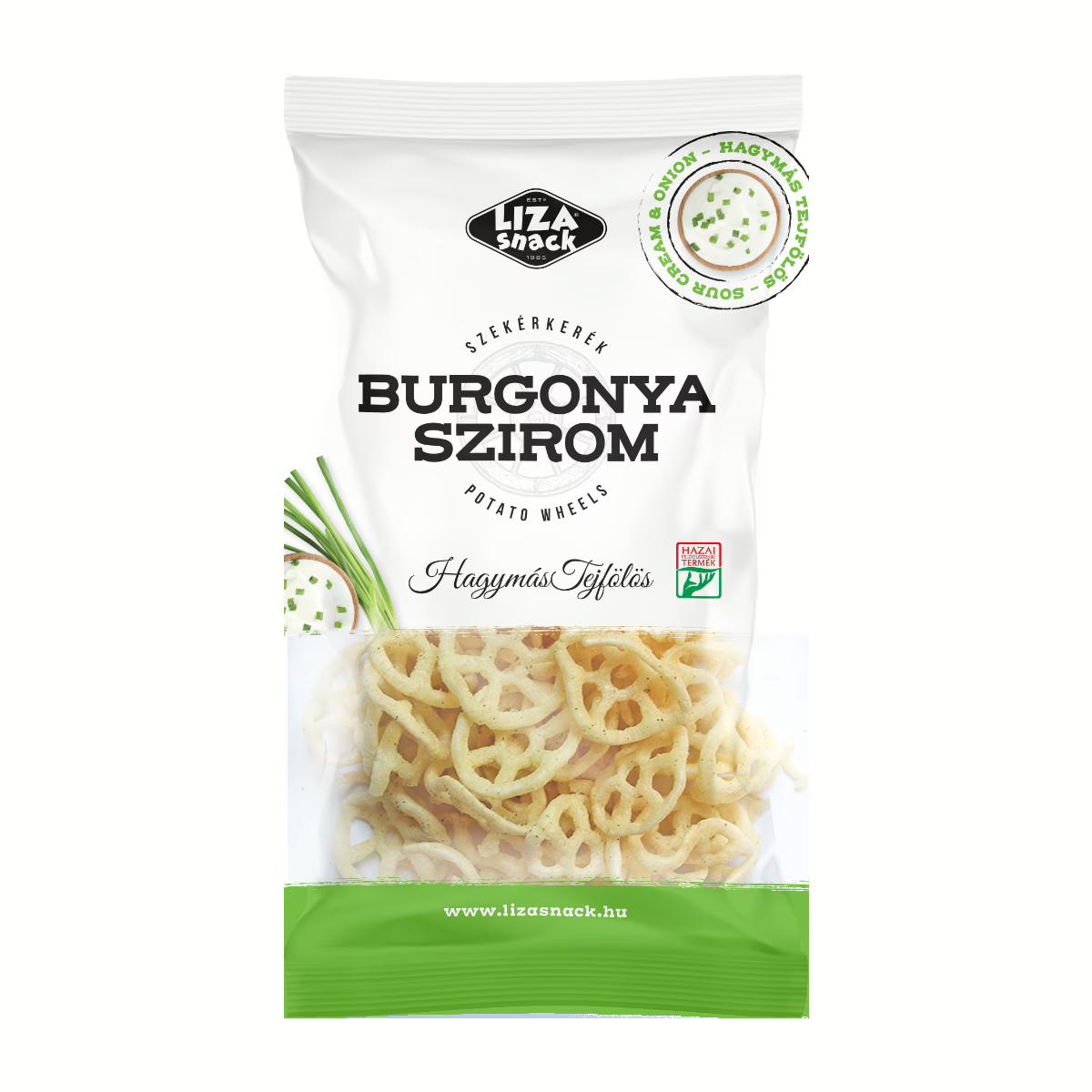 Liza Burgonyaszirom HagymaTej. 40g