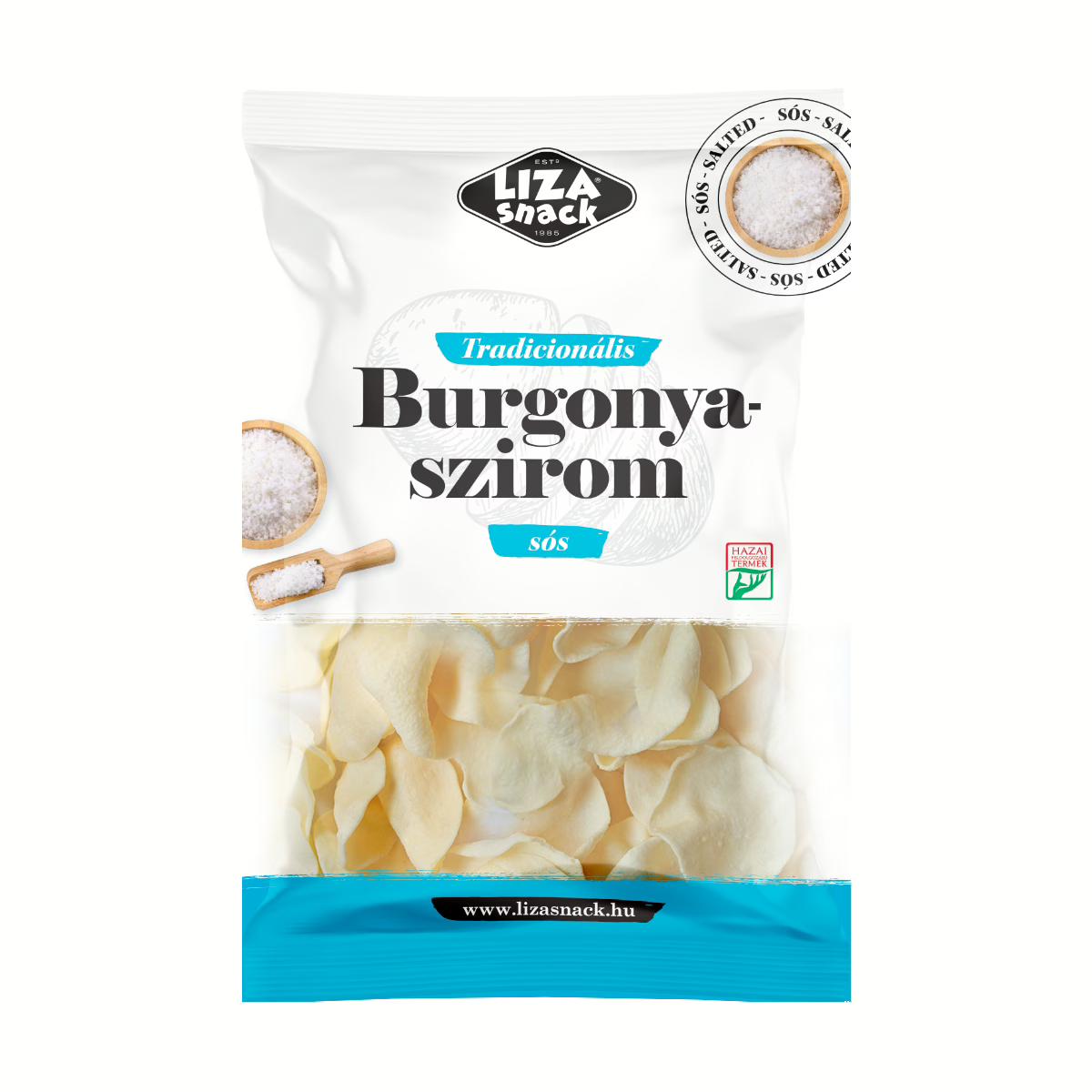 Liza Burgonyaszirom Sós 40g
