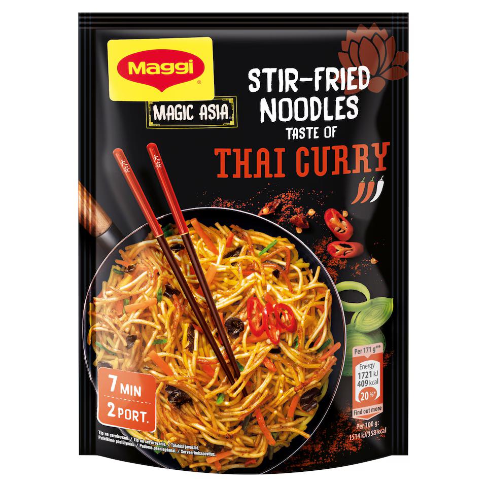 Maggi Tészta Fusian Thai Curry 128g
