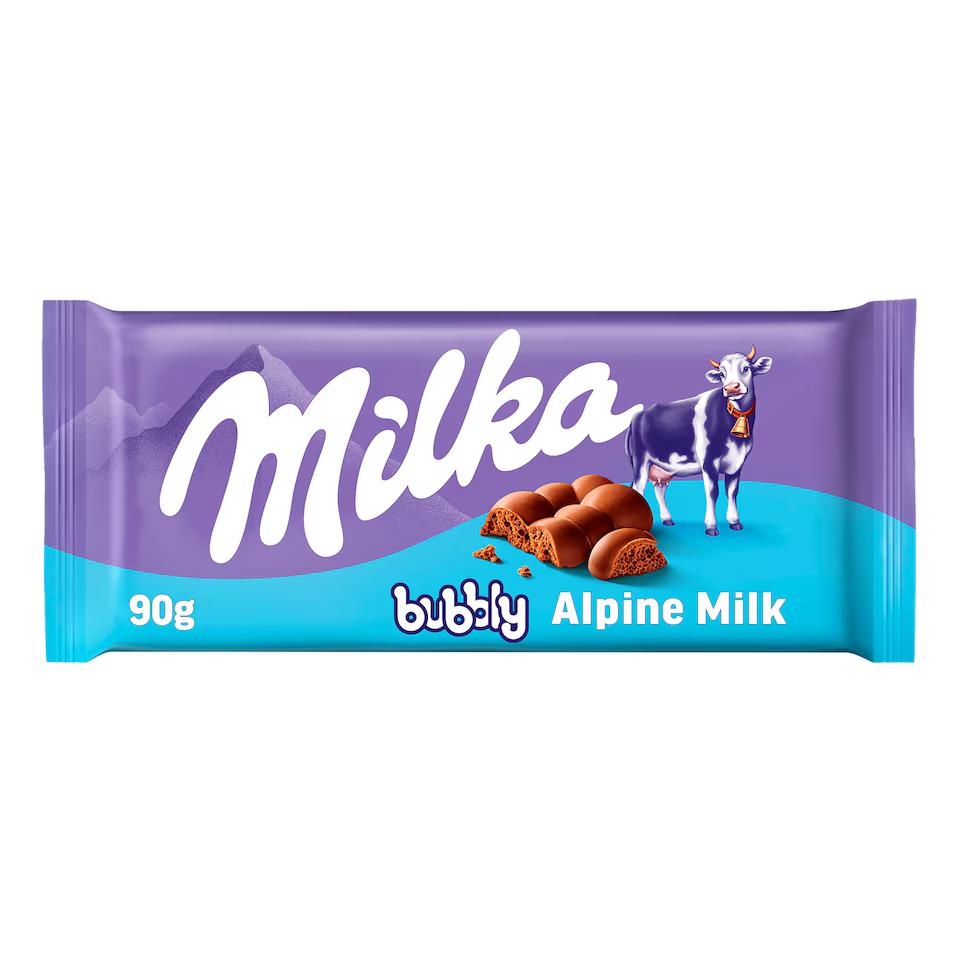 Milka Bubbly Milk 90g