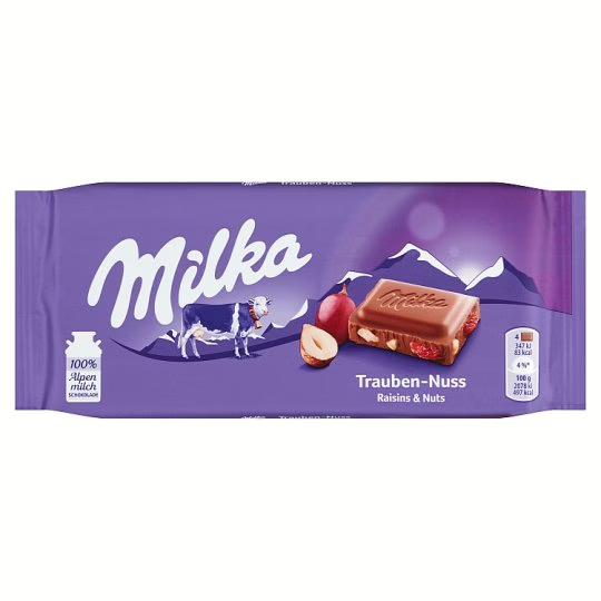 Milka Mogyoró - Mazsola 100g