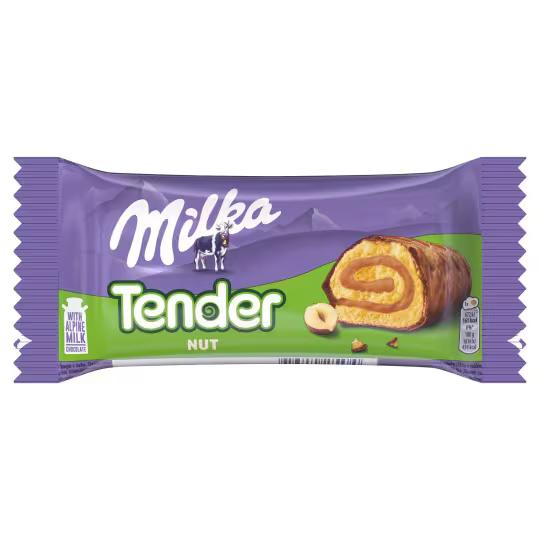 Milka Tender mogyorós 37g