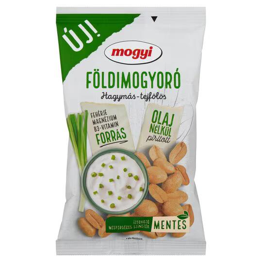 Mogyi sós földimogyoró hagyma-tejf. 130g