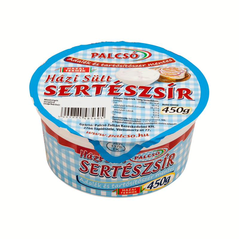 Palcsó zsír 450g