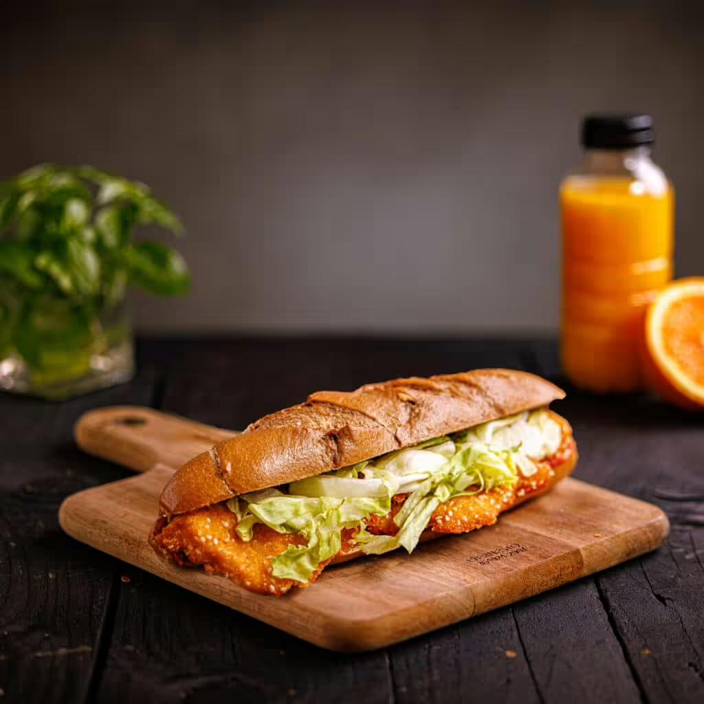 Party-Co Rozsos Kifli BBQ csirke