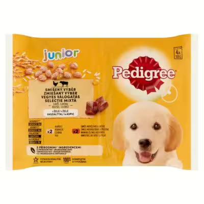 Pedigree Junior vegyes 4*100g