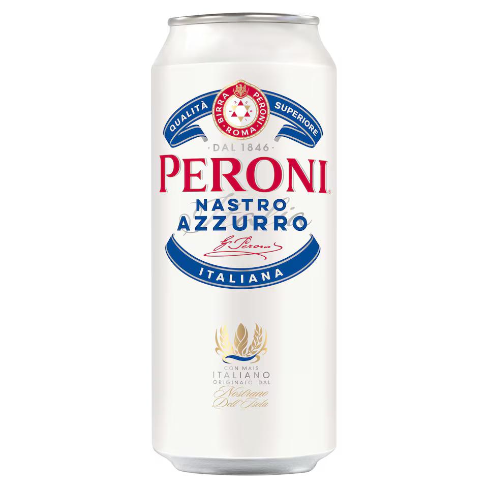 Peroni világos sör 5% 0.5l doboz