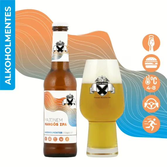 Szent András Mangós Ipa 0% 0.33l