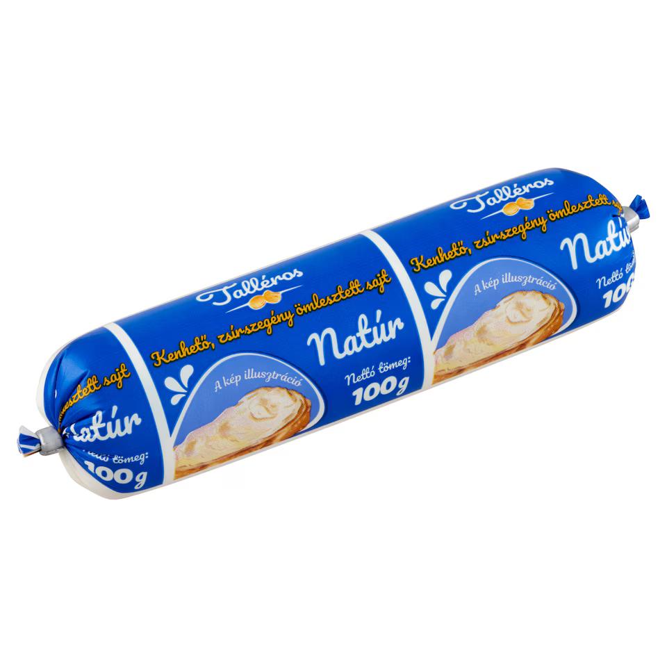 Talléros tömlős natúr sajt 100g