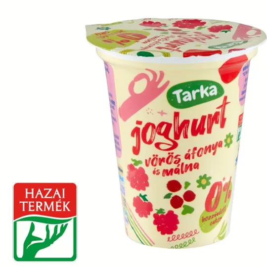 Tarka áfonya és málna 0% joghurt 150g
