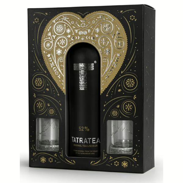 TATRATEA Eredeti(fekete) 52% + 2pohár