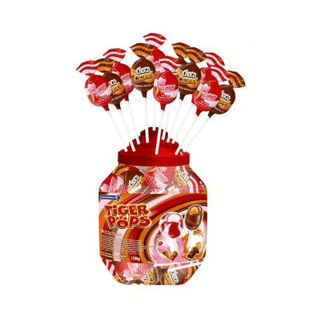 Tiger Pop nyalóka olvadós cukorral 16g