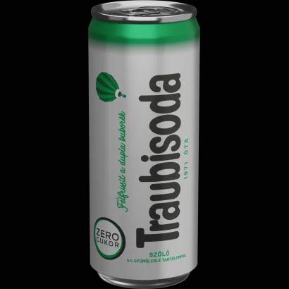 Traubisoda szénsavas üdítő zero 0.25l