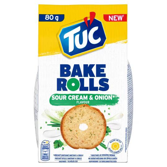 Tuc Bake Rolls Hagymás-Tejfölös 80g