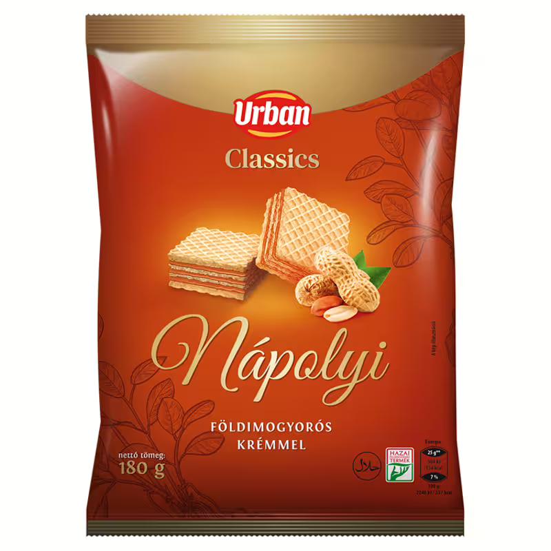 Urbán Nápolyi Mogyorós 180g