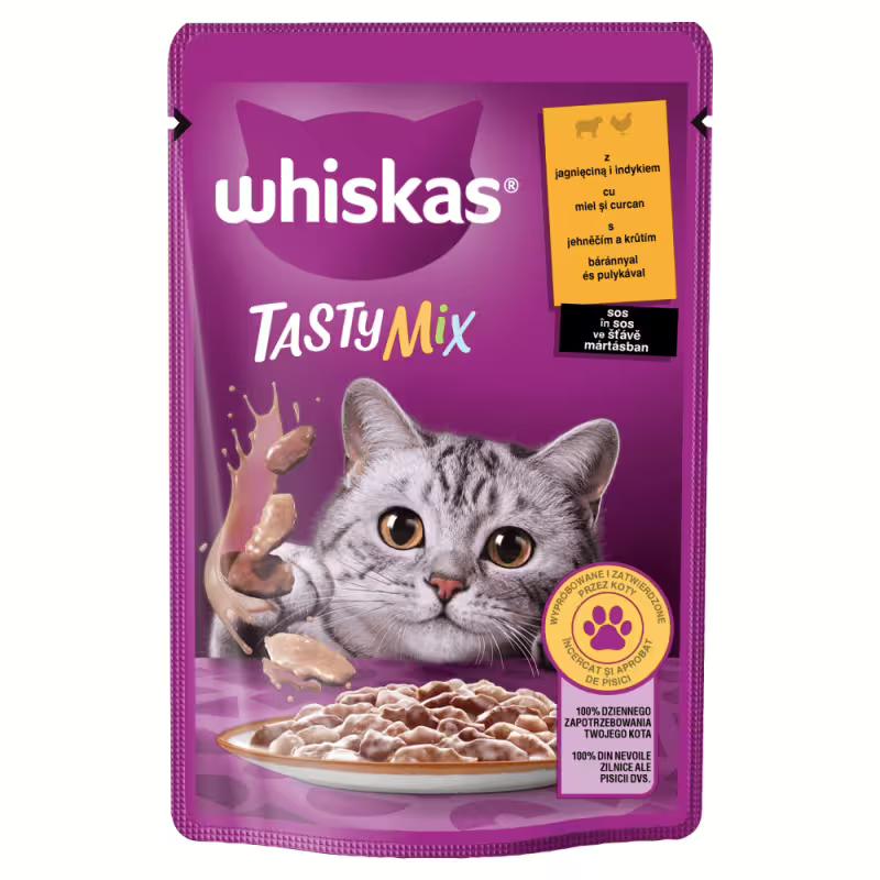 Whiskas alutasak bárány-pulyka 85g