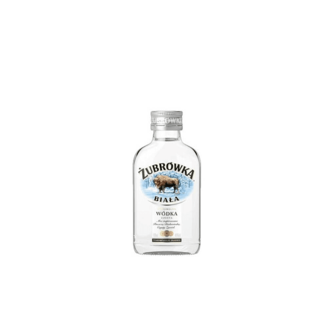 Zubrowka Biala Vodka 37.5% 0.1l