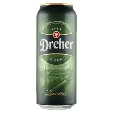 Dreher világos sör 5% 0.5l doboz