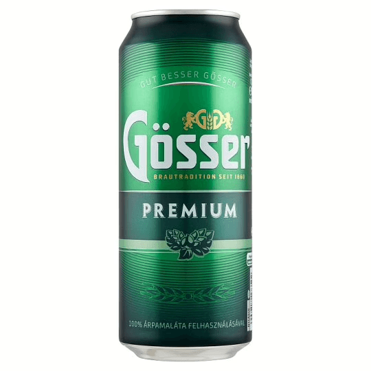 Gösser Premium világos 5% 0.5l doboz