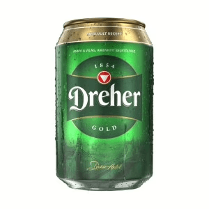 Dreher világos sör 5% 0.33 doboz